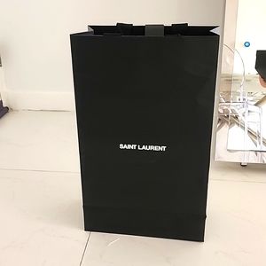 YVES SAINT LAURENT EMPTY BOX WITH SHOPPING BAG